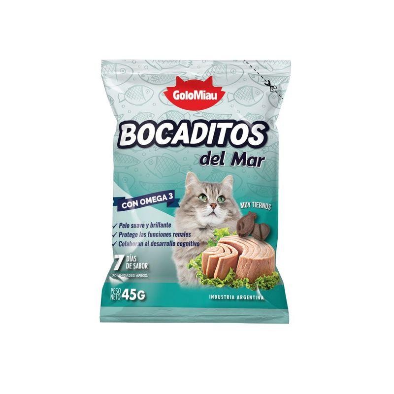 Golomiau Del Mar P/Gatos 45Gr