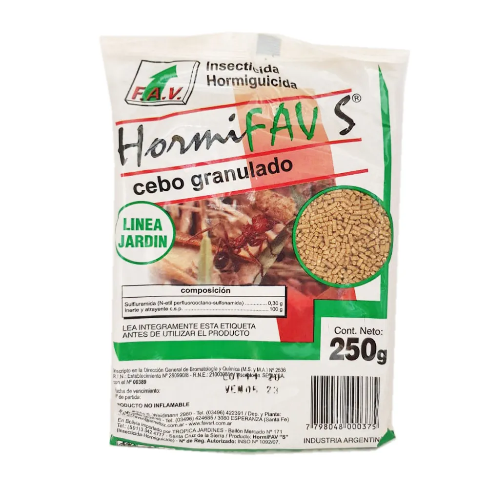 Hormifav Granulado X 250 Grs
