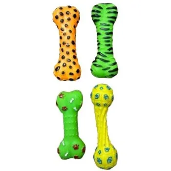 Juguete Pesas Y Huesos Pintas