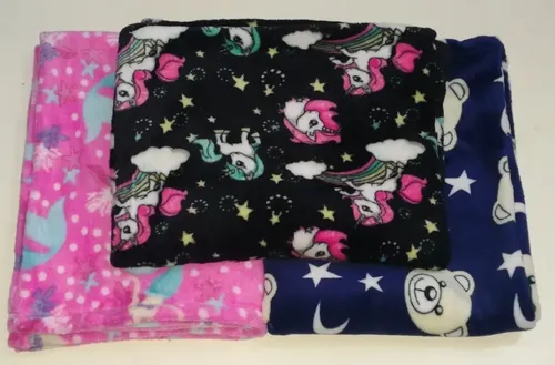 Manta Polar Soft Estampada Mau