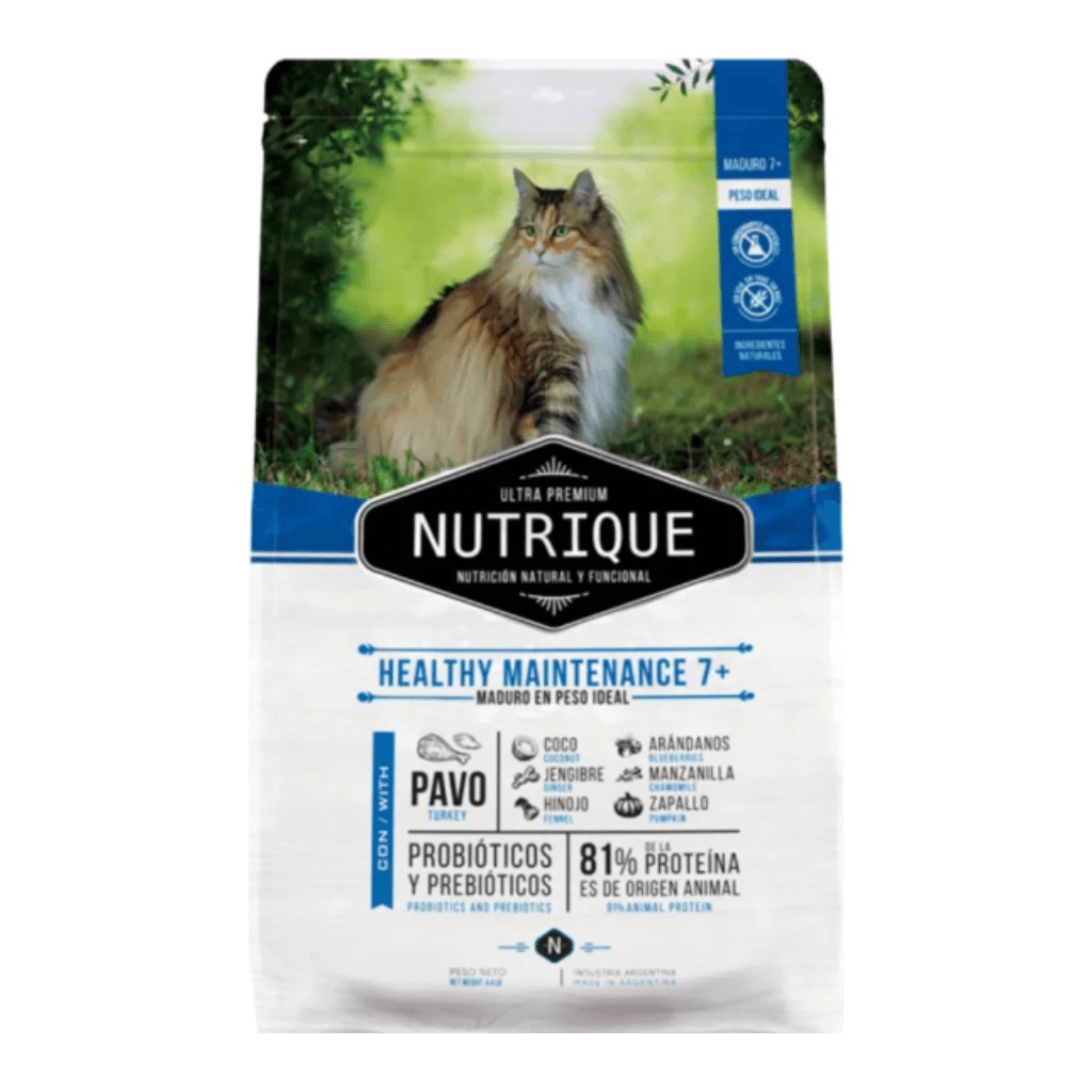 [VIT088] Nutrique Adult 7+ Cat Healthy Maintenance X 2Kg
