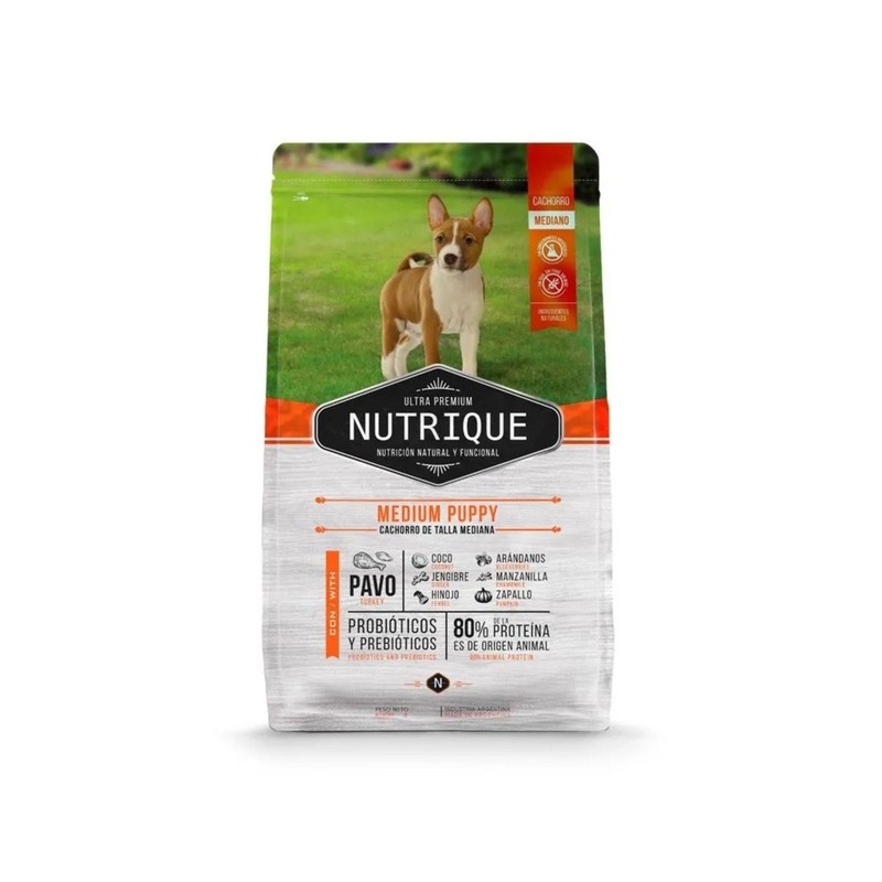 [VIT168] Nutrique Medium Puppy X 3Kg
