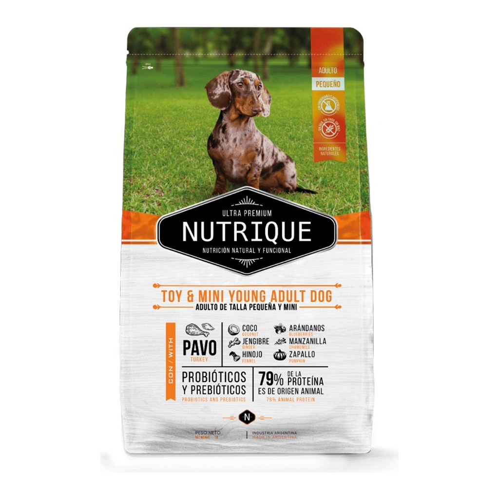 [VIT126] Nutrique Toy & Mini Young Adult Dog X 3Kg