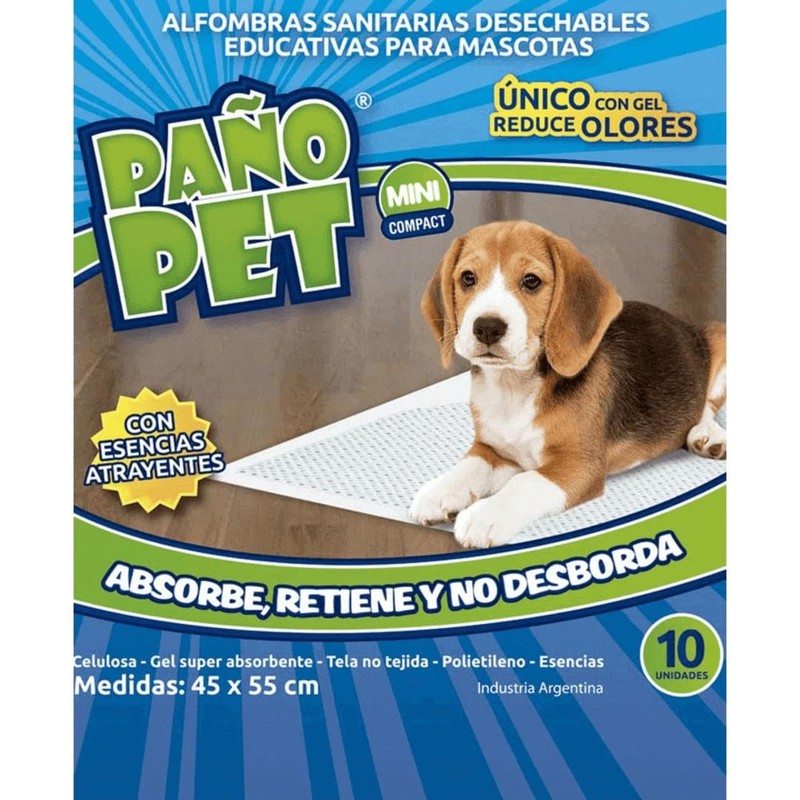 [HIG013] Paño Pet Mini X 5 (45 X 55)