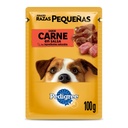 Pedigree Adulto Pequeños Carne 100Gr