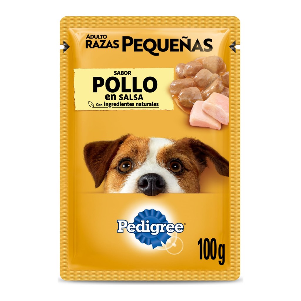 Pedigree Adulto Pequeños Pollo 100Gr