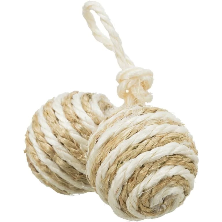 Pelotas x 2 Con Soga Sisal