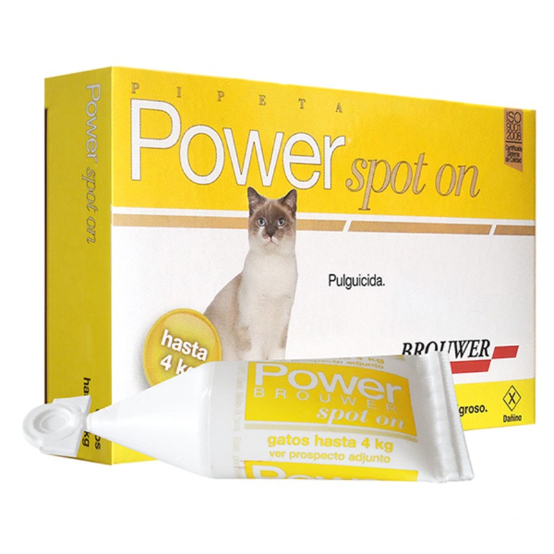 Power Spot On Gato Hasta 4 Kg