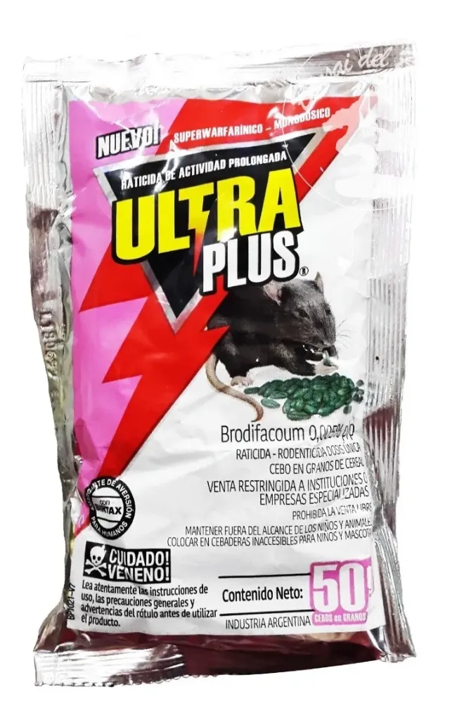 [VEN007] Raticida Ultra Plus X Gr