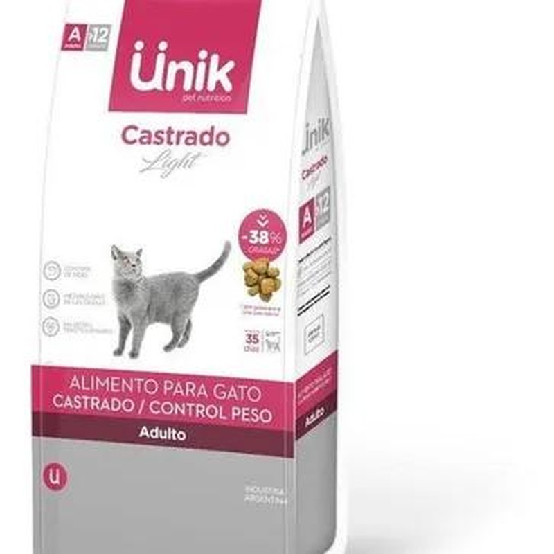 [UNIK020] Unik Gato Castrado/Control Peso X 2Kg