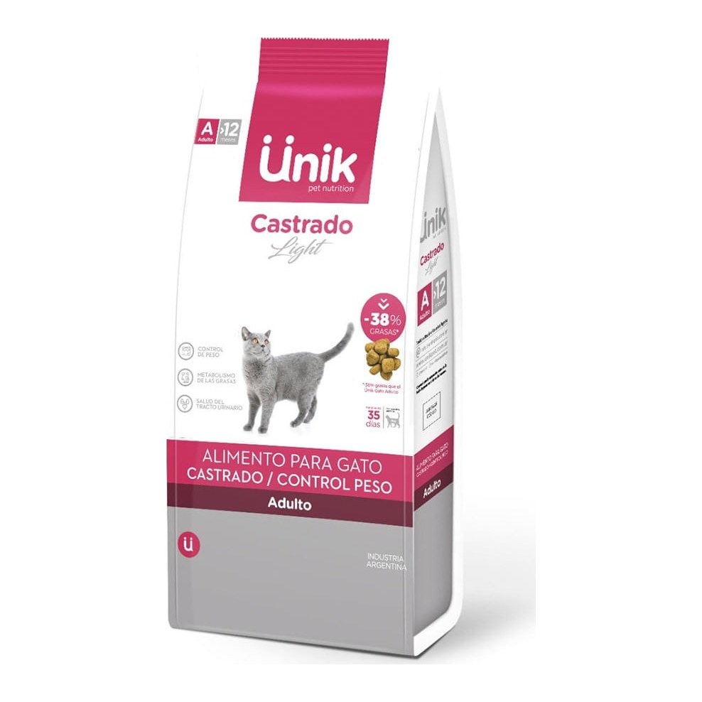 [UNIK022] Unik Gato Castrado/Control Peso X 7,5Kg