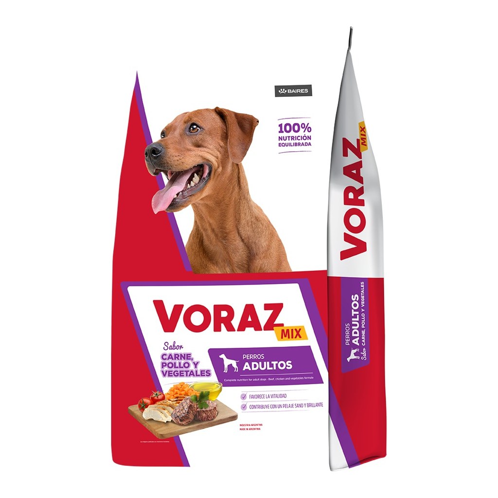 [VOR002] Voraz Adulto Mix X 20Kg