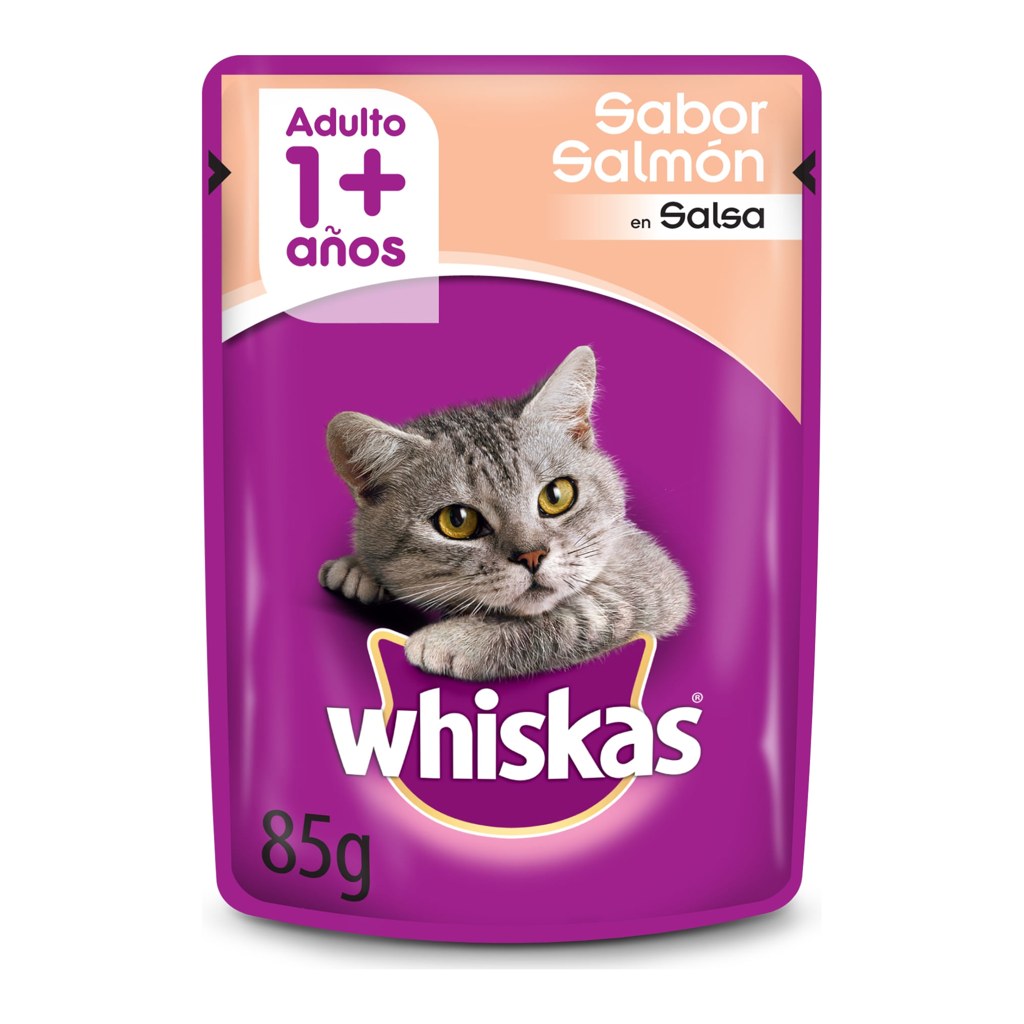 [WHIS008] Whiskas Adulto Salmon Salsa 85Gr