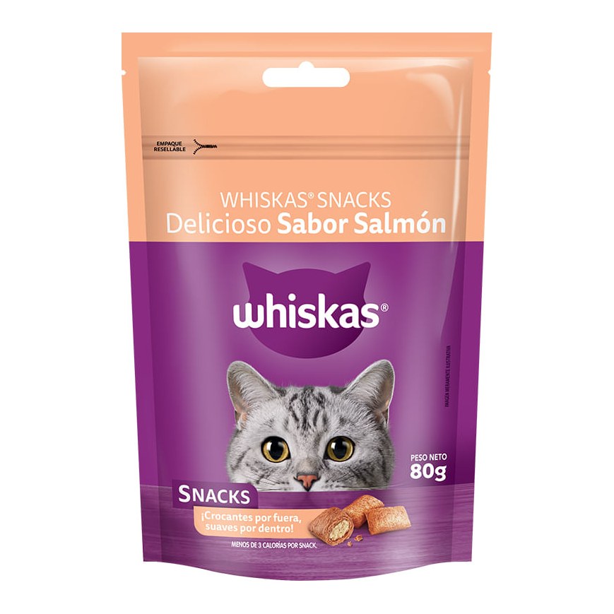 [WHIS010] Whiskas Snack Salmon 80Gr