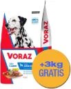 Voraz Adulto Carne X 22+3Kg