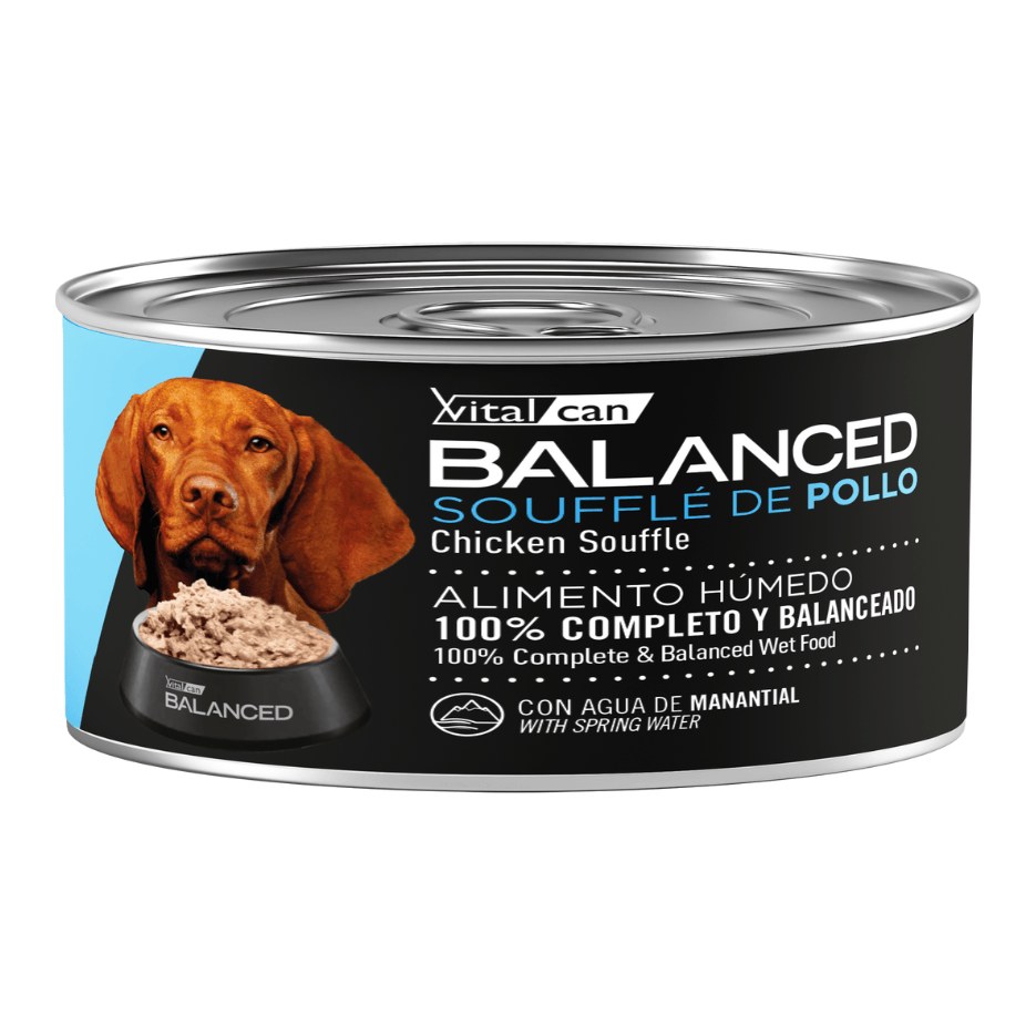 [VIT206] Balanced Souffle Pollo Perro Adulto 85Gr