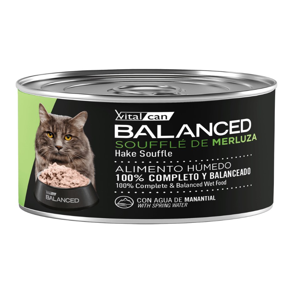 [VIT214] Balanced Souffle Merluza Gato Adulto Castrado 85Gr