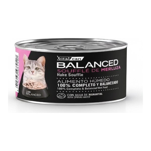 [VIT215] Balanced Souffle Merluza Gato Cachorro 85Gr