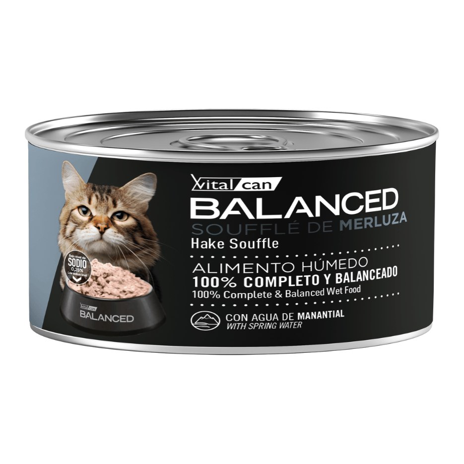 [VIT216] Balanced Souffle Merluza Gato Senior 85Gr