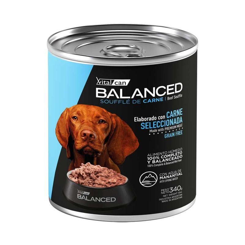 [VIT218] Balanced Souffle Carne Perro Senior 340Gr