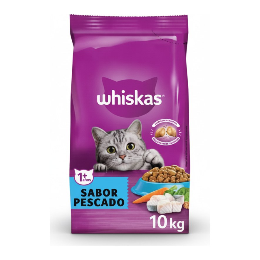 Whiskas Ad Pescado 10Kg