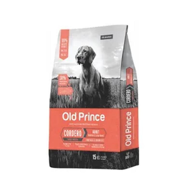 Old Prince Novel Cordero Y Arroz Ad Med/Large 15Kg