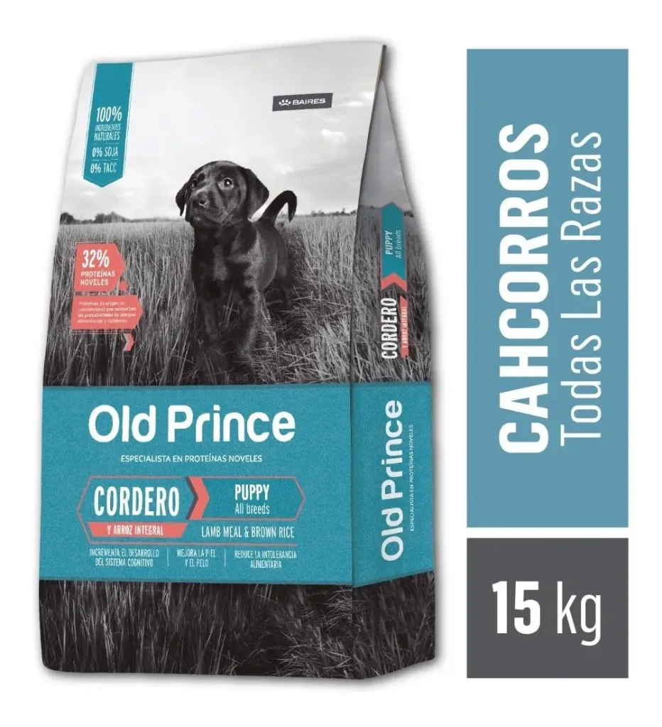 Old Prince Novel Cordero Y Arroz Cach 15Kg