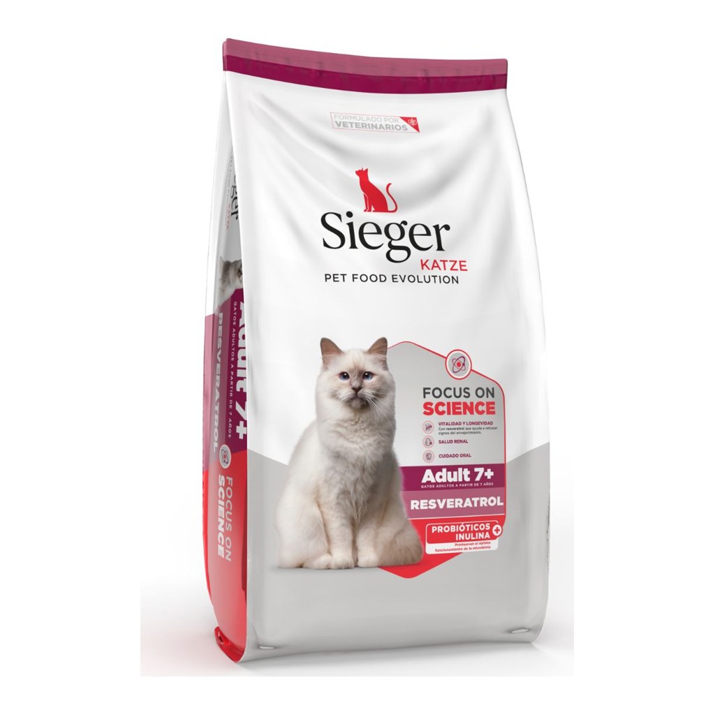 Sieger Katze +7 Resveratol 3Kg
