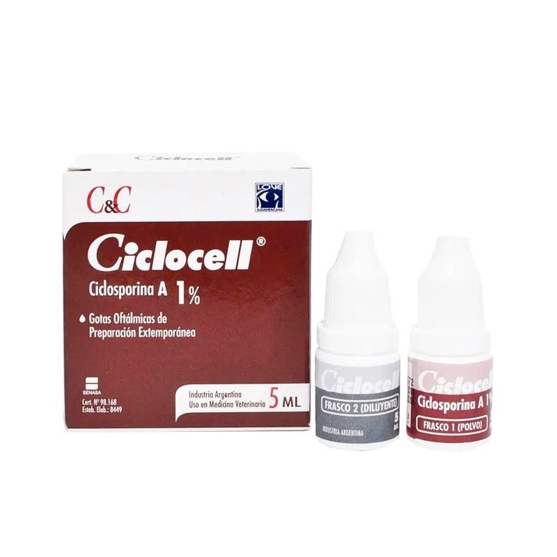 Ciclocell 1% X 5 ML