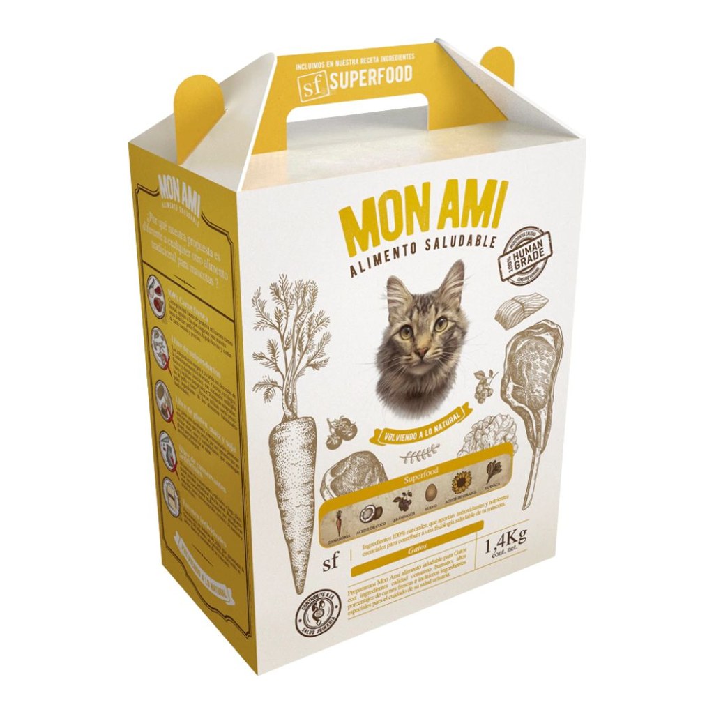 [MON005] Mon Ami Alimento HG Gato X 1,4Kg