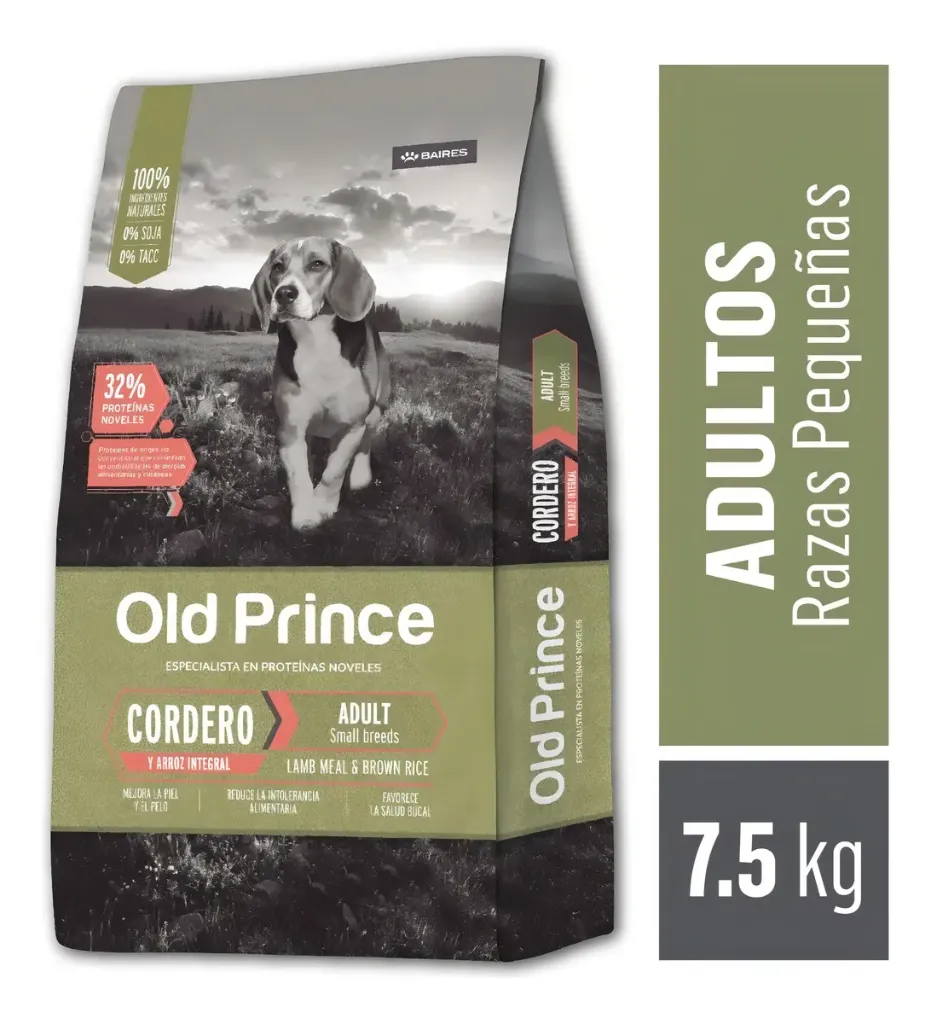 Old Prince Novel Cordero Y Arroz Ad Small 7,5Kg